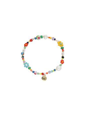 [Rita Monica리타모니카]Colorful Flower Bead Bracelet