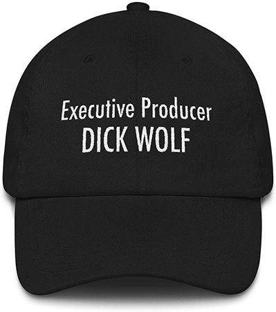 Amazon.com: Law and Order SVU Dick Wolf Executive Producer Hat Embroidered Gift for Law and Order Fan Black: Clothing