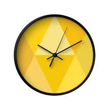 yellow clock - Google- Etsy