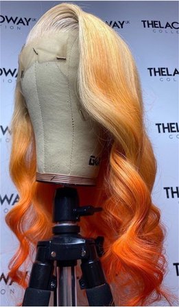 Orange Wig 🔥