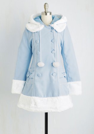 hell bunny blue coat lolita