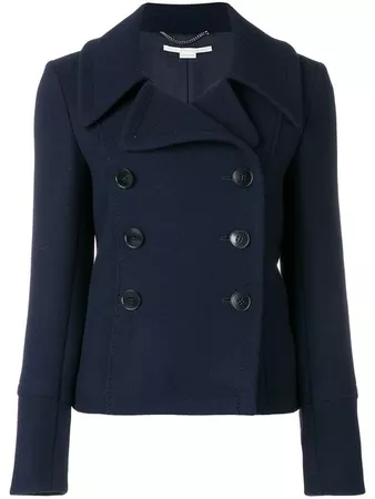 Stella McCartney Fitted Double Breasted Coat