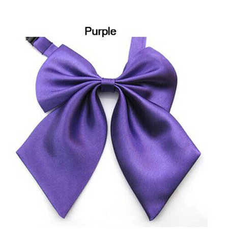 Purple butterfly bow