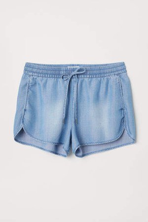 Lyocell Shorts - Blue