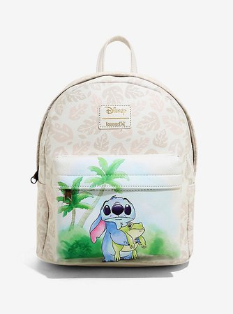 Loungefly Disney Lilo & Stitch Frog Mini Backpack