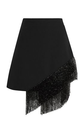 Bronagh Fringed Mini Skirt By Safiyaa | Moda Operandi