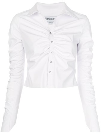 Maisie Wilen Ruched Buttoned Shirt - Farfetch