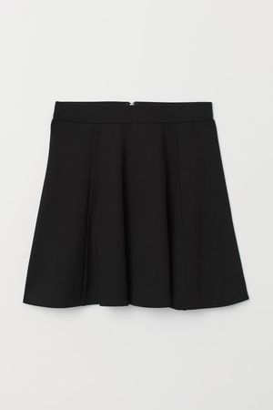 Skater Skirt - Black - Ladies | H&M US