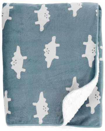 Dinosaur Plush Blanket Baby Doorcrasher