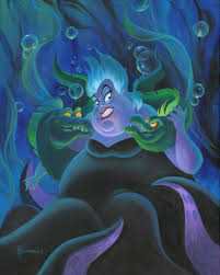 Ursula (Disney's The Little Mermaid) Ariel Villian