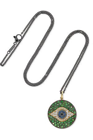 Ileana Makri | Dawn 18-karat gold multi-stone necklace | NET-A-PORTER.COM