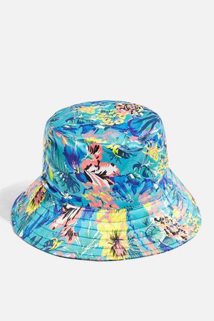 Hawaiian Bucket Hat | Topshop