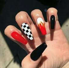 cute checkered nail designs - Búsqueda de Google