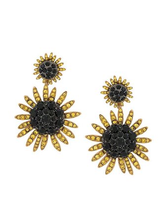dolce and gabbana sunflower earrings