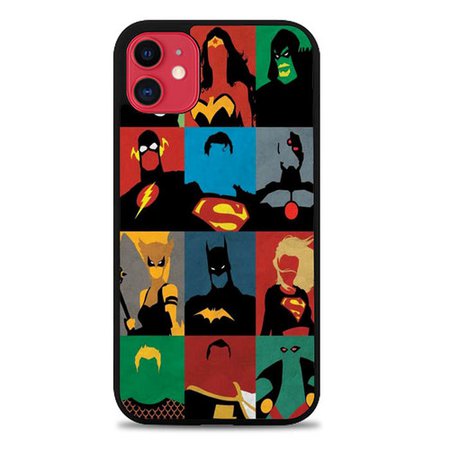 Justice League DC Comics Superheroes L1912 iPhone 11 Case - Resphonesive Case