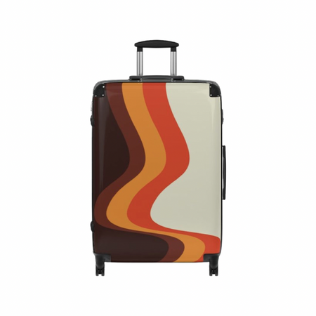 retro wave suitcase