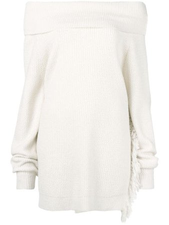 Stella McCartney off the shoulder knit sweater £489 - Shop Online. Same Day Delivery in London