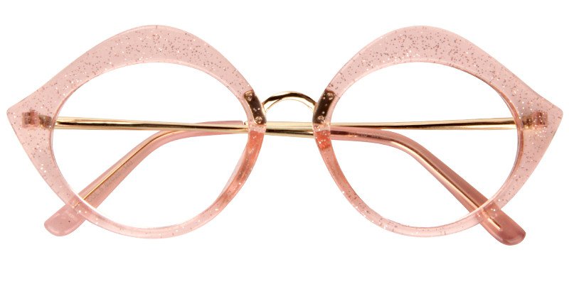 Cassiel Stylish Pink Cat Eye Glasses