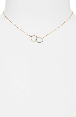 Nordstrom Infinity Link Short Necklace | Nordstrom