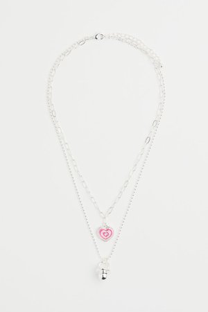 Double-strand Necklace - Silver-colored - Ladies | H&M US