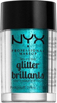 NYX Professional Makeup Face and Body Glitter - Teal