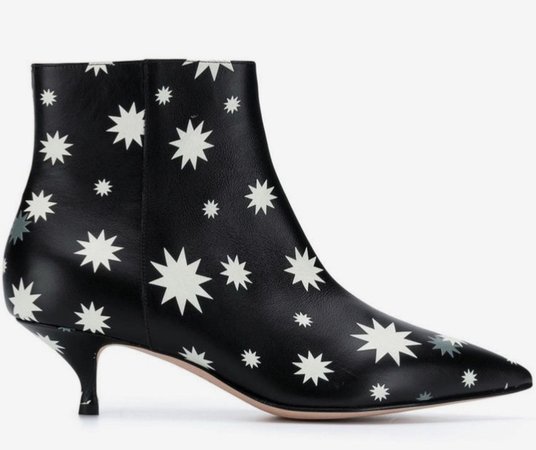VALENTINO star print boots