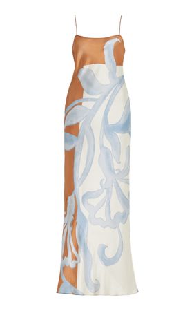 Sorrento Printed Silk Maxi Slip Dress By Sir | Moda Operandi