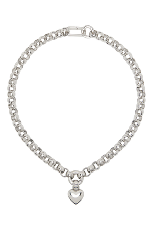 LAURA LOMBARDI Silver Amorina Pendant Necklace