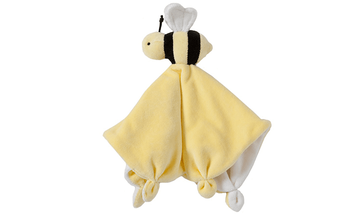 Baby bubble bee lovey toy