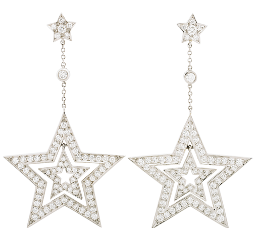Tiffany & Co. diamond star earrings