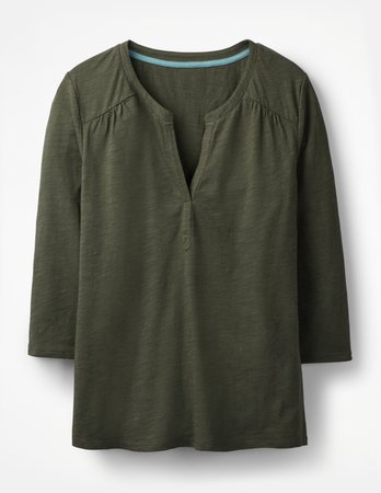 The Cotton Notch Tee J0365 3/4 Sleeved Tops at Boden
