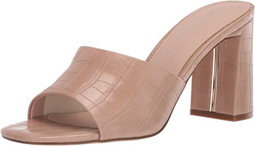 Amazon.com: The Drop Women's Pattie High Block Heeled Mule Sandal : Clothing, Shoes & Jewelry