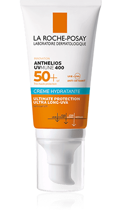 La Roche Posay ANTHELIOS UVMUNE 400 CRÈME SOLAIRE PEAU SENSIBLE SANS PARFUM Ultimate protection. Ultra long UVA. SPF50+ Sunscreen