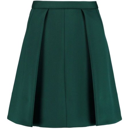 Sonia by Sonia Rykiel Jupe pleated neoprene mini skirt ($105)