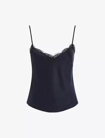 Lovely Day Satin Cami | Sapphire – Rumored