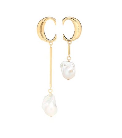 Darcey baroque pearl earrings