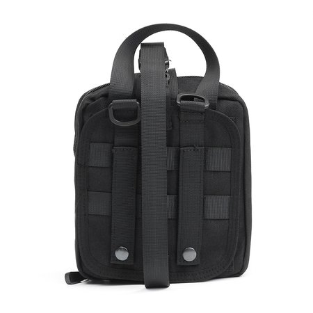 IPRee® Tactical Molle Bag EMT Medical First Aid Utility Emergency Pouch For Vest Belt - Black