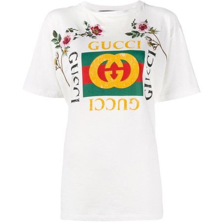 Gucci 'Fake Gucci' embroidered t-shirt ($600)