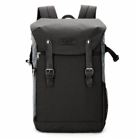 THE BAGS FACTORY - Multi-functional DSLR Camera Backpack fits up to15.6 Laptops