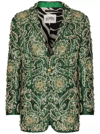 Dolce & Gabbana sequin-design Blazer - Farfetch