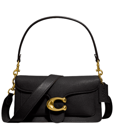 COACH Tabby Leather Shoulder Bag 26