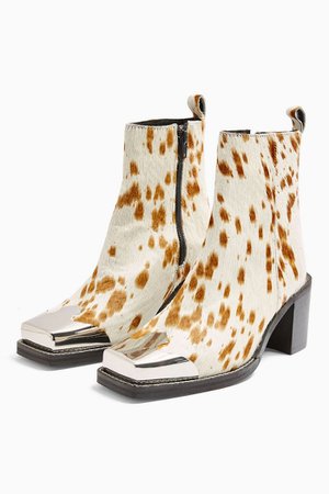 MARSHAL Western Leather Boots | Topshop