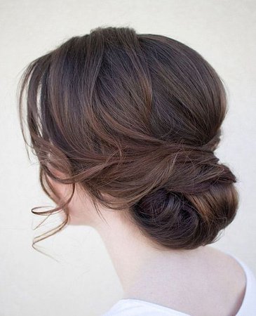 Simple Updo with Curls