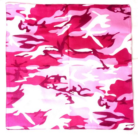 Amazing pink camo square bandana, massive y2k vibes