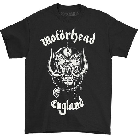 Motorhead England F&B Louder Than Everything T-shirt | Rockabilia Merch Store