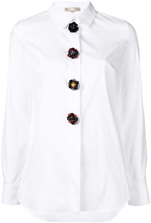 floral button shirt