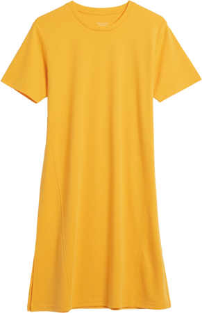 yellow tshirt dress