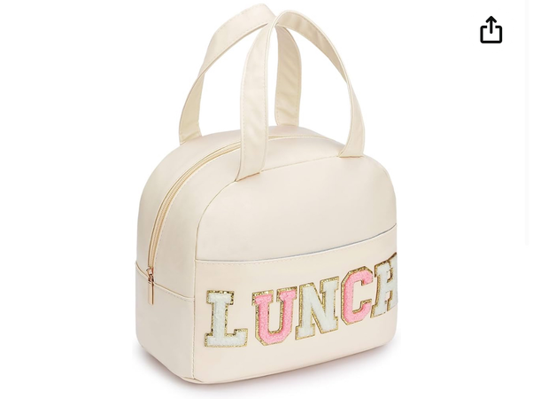 preppy lunch bag