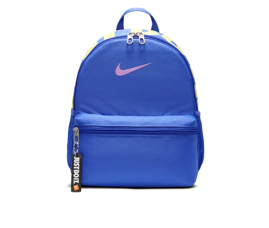 mini blue Nike backpack