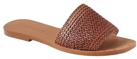 Woven Slide Sandals